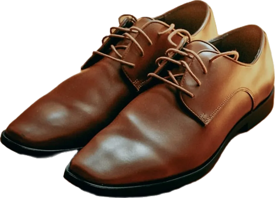 Leather shoes: prepared in PicDad